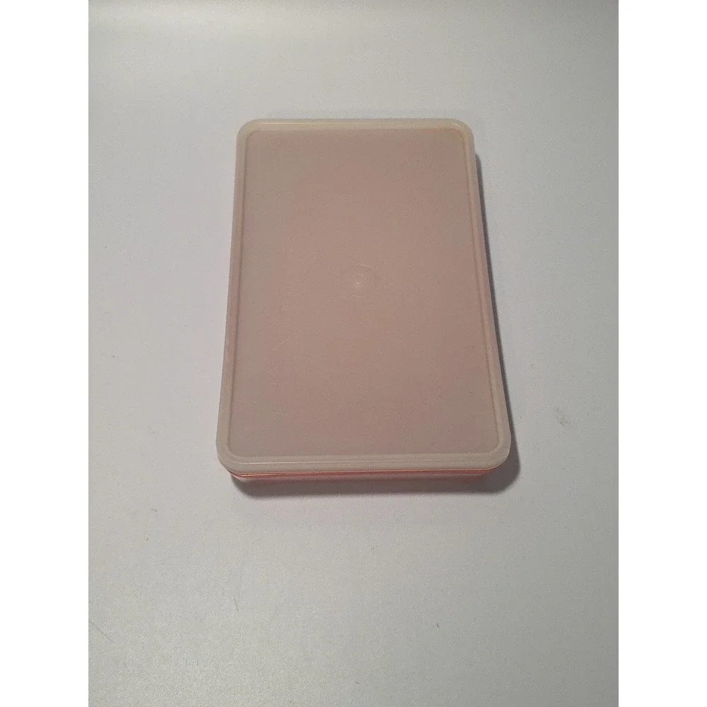 Vintage Tupperware Paprika w/ Sheer Lid - Hot Dog, Bacon,‎ Deli Keeper